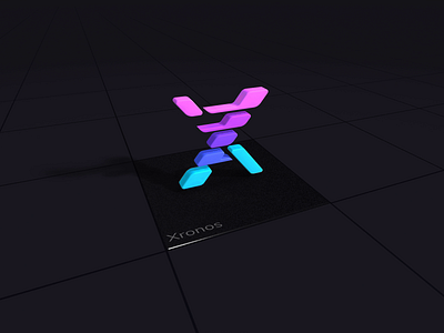 logo / loop animation / 3D logo animation loop 3d