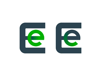 EE Logo Variations connection dating letter e lettermark mihai dolganiuc design modern social symbol tech type typographic web3