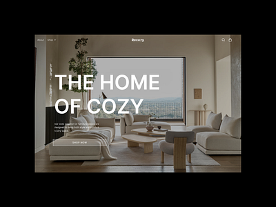 Recozy Web Design agency app design digital product design e commerce design ecommerce editorial editorial design graphic design landing page minimal product design ui ux web web design web shop design webdesign website