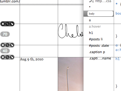 1 Over X css theme tumblr