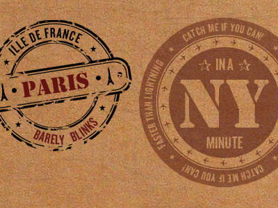 Paris barely blinks in ... stamps