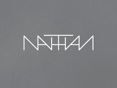 Nathan black name nathan typography