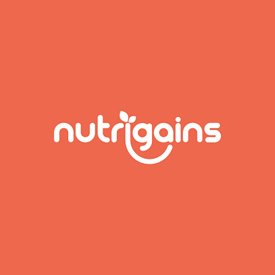 Nutrigains Logo & Visual identity brand identity branding gummies logo logo design nutrition packaging skincare visual identity woman