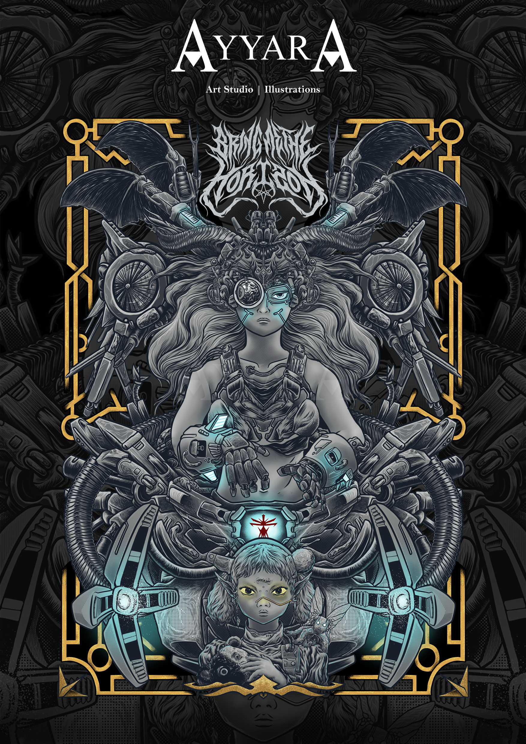 Example of Custom Illustration Digital Art (Detail)