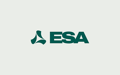 ESA branding circulation design energy logo green green energy logo logomark design logotype renewable energy wind windmill