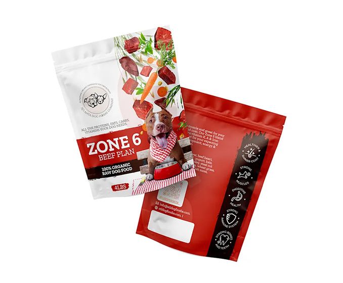 Dog Food Packaging label label design packaging supplement