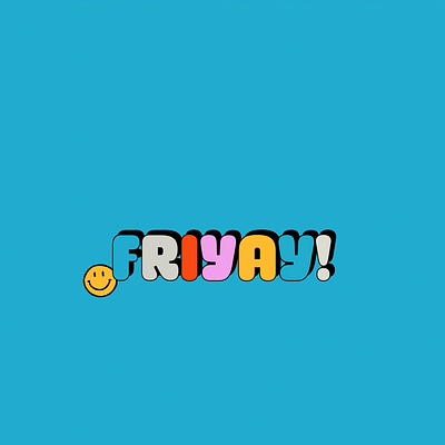 FriYAY! Animation 3d after effects animated typography animation graphic design kinetic type animaiton motion graphics type animation