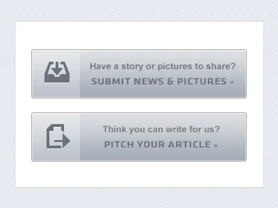 Buttons arial button grey icons klavika pictos