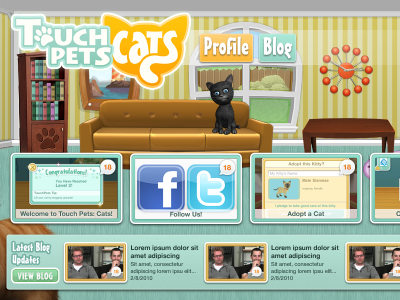 Touch Pets Cats completed