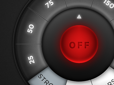 Off Button interface iphone ui