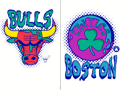 NBA Graphic Concepts for Primark design fashion fashion design graphic design illustrator sports