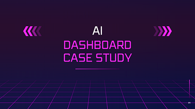 Ai Dashboard Case Study dashboard design mobile app design ui ui design ux uxdesign