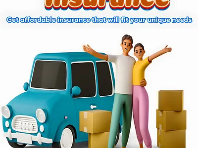 Insurance flyer graphic design