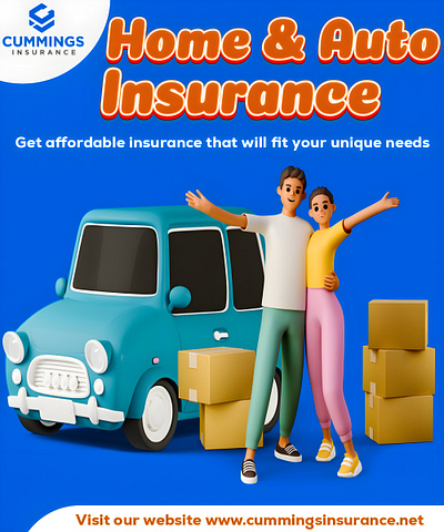 Insurance flyer 2 graphic design