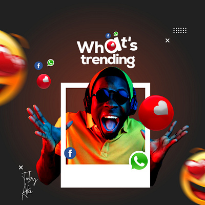 Trend design graphic design