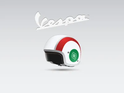 Vespa icon icon vespa
