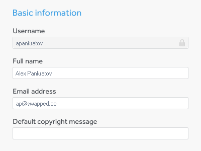 Read-only fields in a form certtime form icon readonly