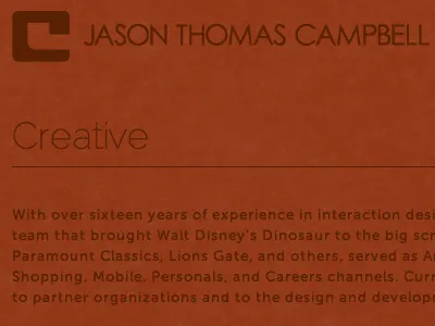 Folio portfolio website