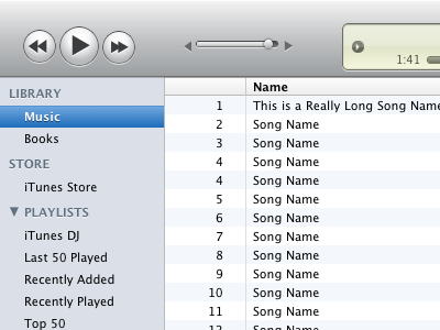 iTunes in HTML/CSS css itunes