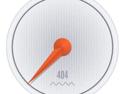 404 Dial 404 dial grey noise orange texture vertical lines