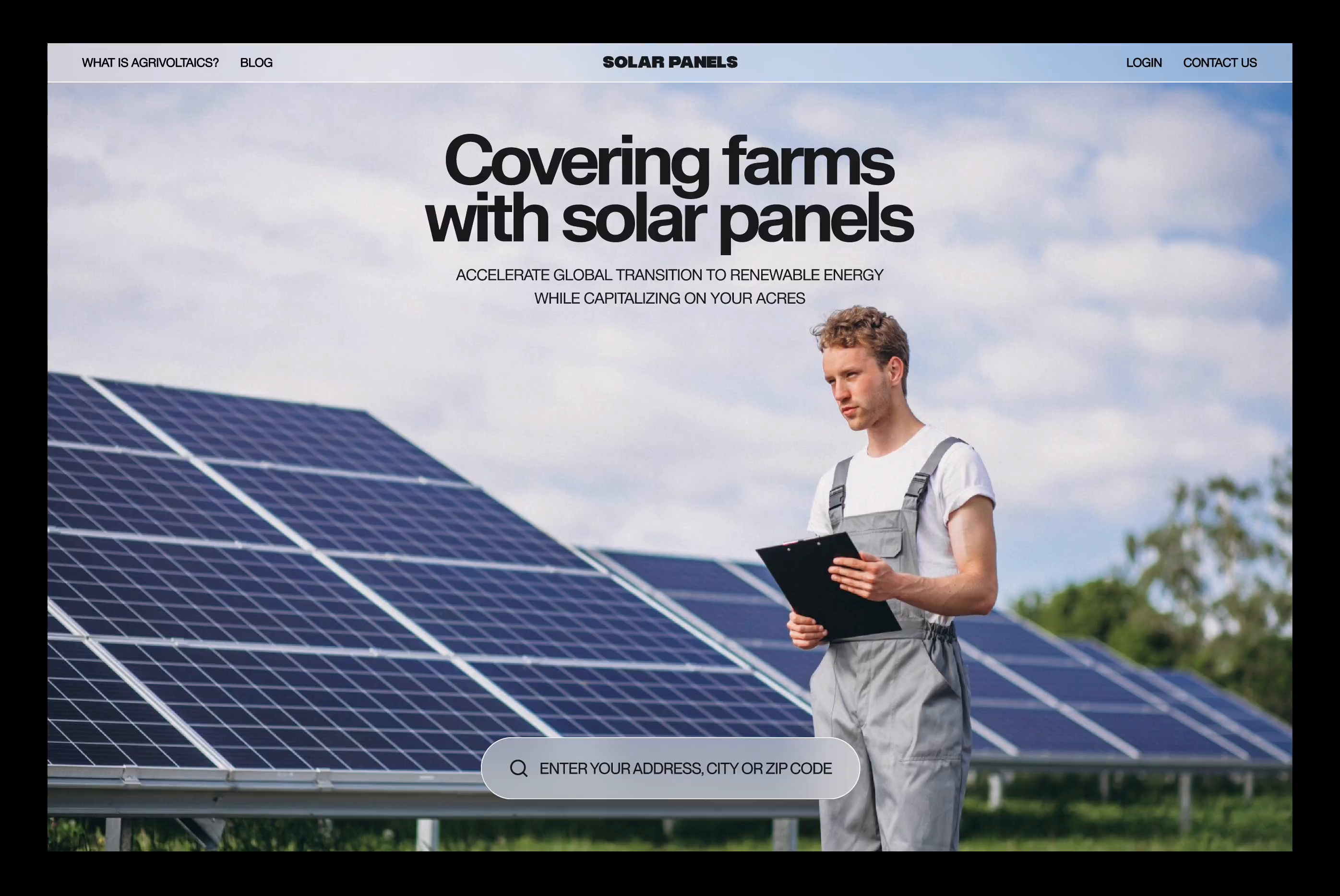 Example of Corporate Website Design