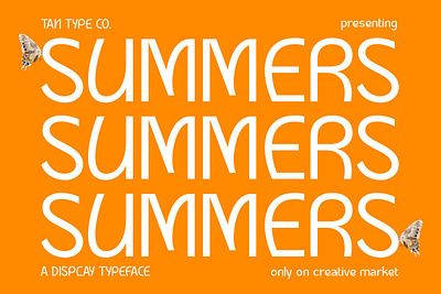 TAN - SUMMERS 70s font 70s retro 80s font 80s retro 90s font 90s typeface display font display type elegant font geometric font modern font retro font sans serif simple font tan summers