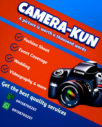 Camera-kun graphic design