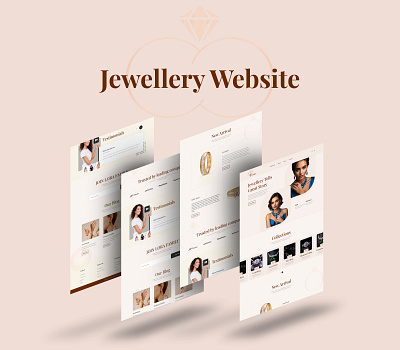 E-commerce Website UI UX Design adobe photoshop branding design figma jewellery ui ui design ui ux ux ux design web ui website design