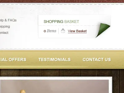 Grimeford Basket brown gold helvetica texture wood