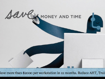 Cicero blue gray header image paper technology website