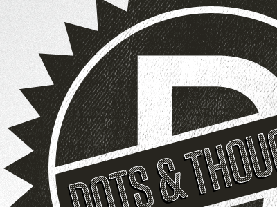 D&T new logo design dandt dark grey logo typography white