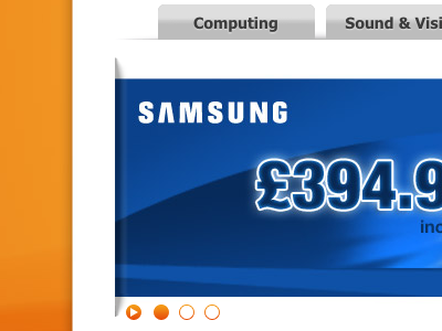 Larger Ebuyer Banner Slider banner blue ebuyer orange pips slider