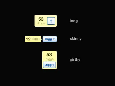 Digg Buttons - Rebound digg