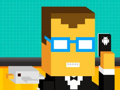 Blog Website blog characters illustration