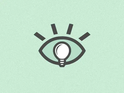Eye Bulb branding bulb eye idea identity invention lightbulb logo mark marketing