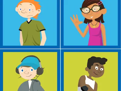 Avatars Flash Game character game illustration