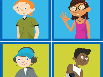 Avatars Flash Game character game illustration