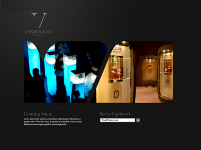 VD - 1 coming display landing web