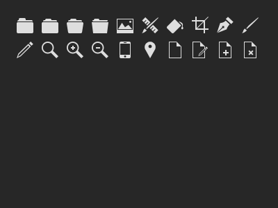 Applicons application applicons grey icons progress simple