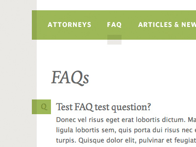 Faq faq gray green transparency