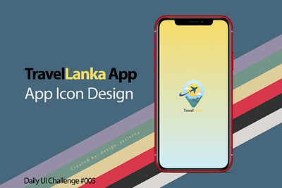 App Icon | TravelLanka App | Daily Challenge #005 app icon dailt ui 005 dailyui travel website ui ui design web design