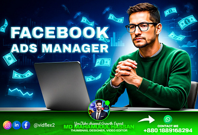 Facebook Ads Manager YouTube Thumbnail Design ads ads manager ads thumbnail ads video design facebook facebook ads facebook ads manager thumbnail