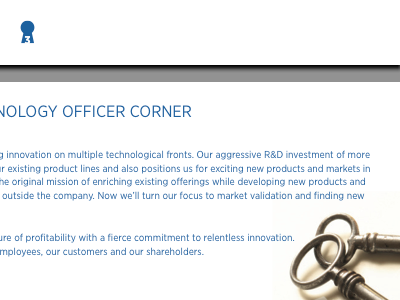 2010 AR annual report blue keys