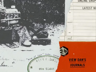 Dan’s Journals old is gold torn