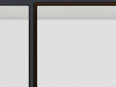 iPad app WIP_1 app ipad paper texture ui wip