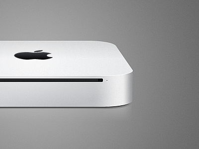 Mac mini 2010 apple fireworks grey mac vector