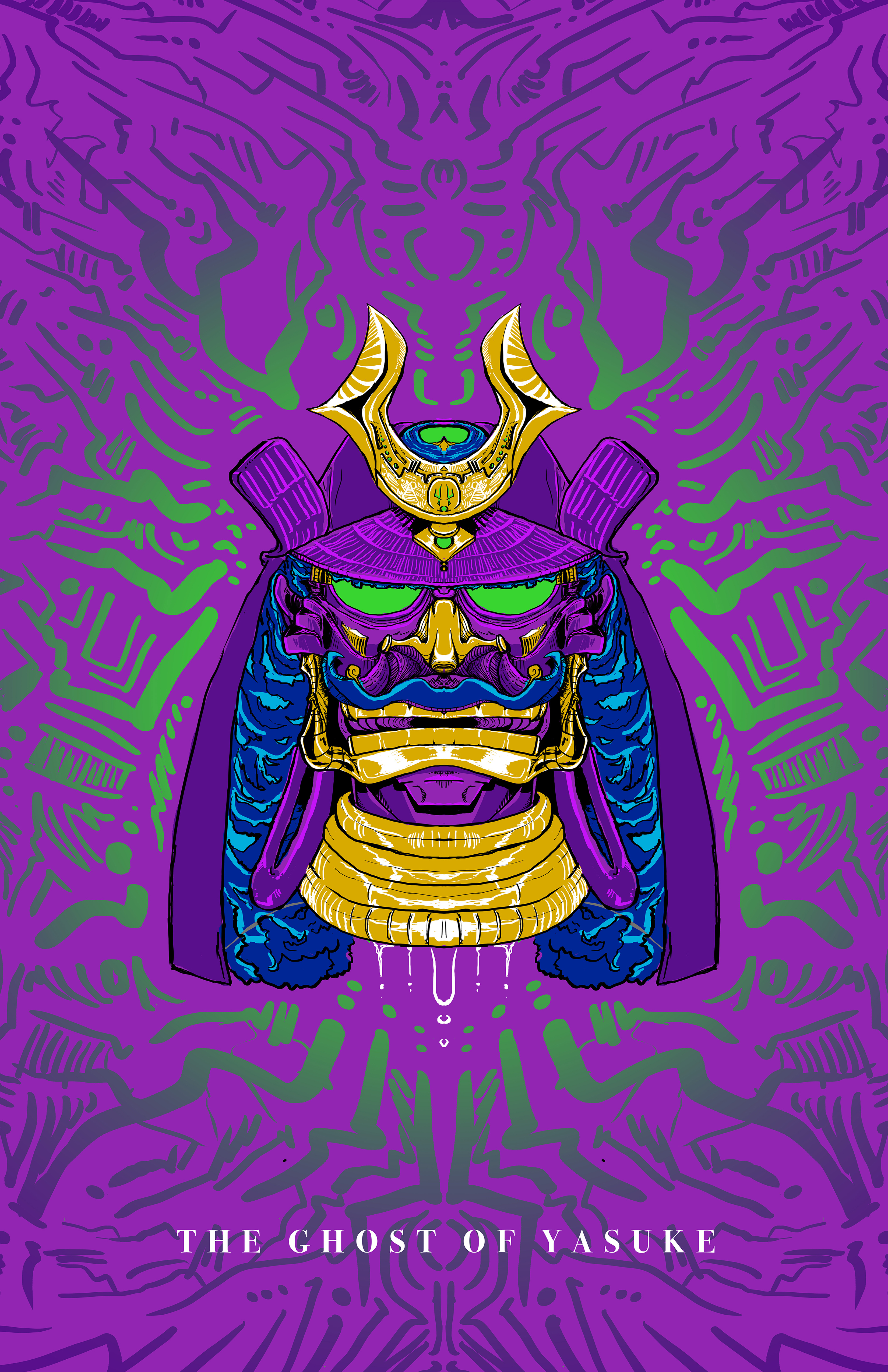 The Ghost of Yasuke, Part 2 art design illustration