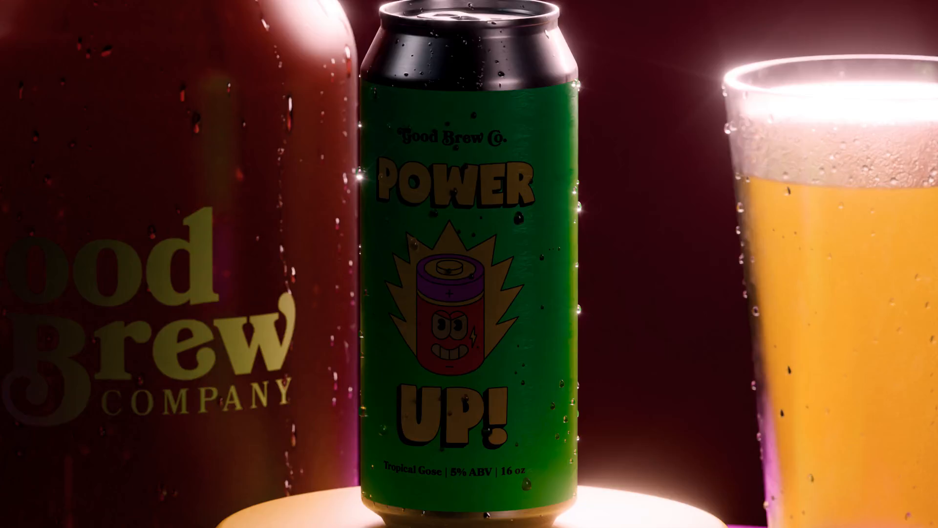Example of Good Brew Co. Branding & Launch Video