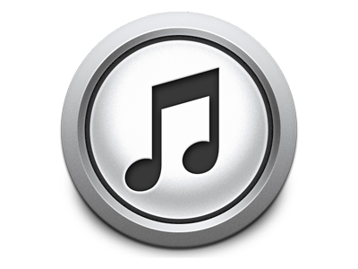 Hey, why not? black icon itunes monochromatic white