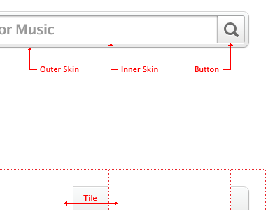 Search Bar grooveshark input search
